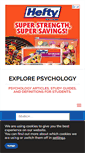 Mobile Screenshot of explorepsychology.com
